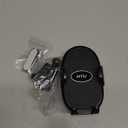 HTU 【Military-Grade】 Car Phone Holder,【Strongest & Longest Steel-Hook】 Car Vent Mount, Handsfree 360° Adjustable Automobile Cradle Air Clip Stand for iPhone 17 16 15 14 Pro Max Samsung, Black