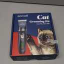 oneisall Quiet Cat Clippers for Matted & Long Hair, 2-Speed Cordless Pet Shaver Grooming Kit for Cats, Small Dogs & Animals (Blue)