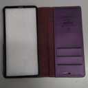 Wallet Case for Samsung Galaxy S26 Ultra Compatible with Magsafe, 2-in-1 PU Leather Flip RFID Blocking Card Holder Stand Shockproof Magnetic Detachable Cover for Galaxy S26 Ultra, Purple