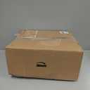 Modern Metal Coat Rack Stand, 360Rotary Coat Rack Freestanding with Natural Marble Base, White Sturdy Coat Racks with 16 Hooks, Coat Racks Hall Tree Stand for Entryway (White)