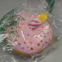 FurtasticFinds Dog Birthday Cake Toy 5.9", Larger Plush Dog Gift with Electronic Music Box, Plays Happy Birthday Song & Puppy Bark Melody, Party Decoration for All Breeds Dogs, Pink