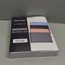 Extra Thick Silicone Mat Waterproof with Raised Edge 34" x 22", Under Sink Mat for Kitchen & Bathroom, Kitchen Cabinet Liner, Multi-Purpose for Storage & Protection, Black