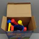 Liberry Toddler Golf Set, Upgraded Kids Golf Cart with Unique Shoulder Strap Design, Indoor and Outdoor Sports Toys Christmas Gift for Boys Girls 1 2 3 4 5 Years Old (Blue)