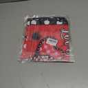 2 x Valentines Love Hearts Welcome Mailbox Cover Magnetic Standard Size 20.5" x 18", Red Polka Dots Buffalo Plaid Stripe Decorative Post Letter Box Wrap Decor Garden Yard Outdoor Decoration