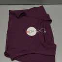 ANRABESS Women's Sleeveless High Neck Tank Tops Fashion Summer Casual Basic Slim Fit Ribbed Racerback Top Shirt Clothes (Large, Dark Purple)