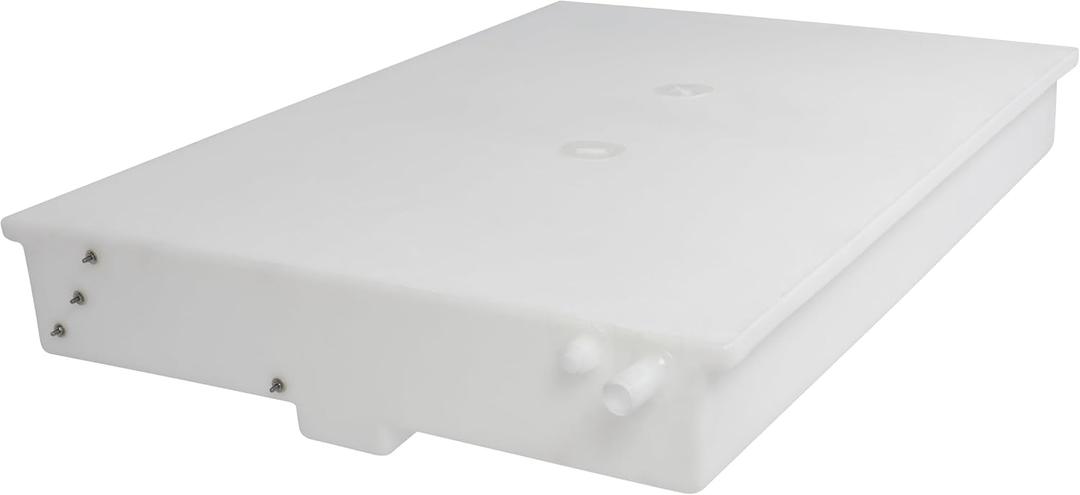 31 Gallon RV Fresh Water Tank, Potable Water Storage Tank for Drinking, Cooking, Cleaning, Showering, for Campers, Trailers, Motorhomes, RVs, Low-Profile Shape, 46" x 31" x 7.25" (WT-1315)