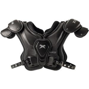 Xenith Velocity 2 Junior Vasity Football Shoulder Pads- Lightweight Protectve Gear for Larger Youth Athletes- Easy On/Off, Comfortable Fit- Low Profile Design for Improved Performance (Large (18-20))