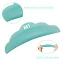 Libeauty Lash Lift Pads Small Soft Under Eye Pad Medium Eyelash Perm Silicone Rods Large Makeup Beauty Tool Set 5 Sizes 10 Pcs Total (Green Pads)