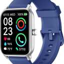 Fitpolo Smart Watch for Men Women Android, Alexa Built-in [1.8" HD Screen] IP68 Waterproof Fitness Watch Bluetooth Call for Android & iPhone with Heart Rate/Sleep/SpO2 Monitor