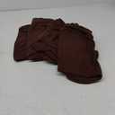 NORTHERN BROTHERS Chair Covers Set of 4, Parson Chair Slipcovers for Dining Room, Removable Washable Kitchen Chair Cover for Hotel and Ceremony, Chocolate