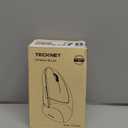 TECKNET Ergonomic Mouse, Wireless Bluetooth Vertical Mouse, 4800 DPI Optical Tracking, 6 Adjustable DPI, Quiet Clicks, 2.4GHz with USB A Receiver, 12 Months Battery, 6 Buttons, Wide Compatibility (White)