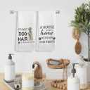 Weimaraner Dog Kitchen Towels and Dishcloths Set of 2 Gifts, Weimaraner Dish Towel, Dog Dish Towel Decorative Gifts for Weimaraners Lovers, Dogs Hand Towels, 1624 Inches