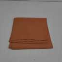 12"x108" - Orange Boho Chic Rustic Table Runner, Faux Linen Table Runner, Jute Burlap Runner For Table Decor