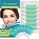 160 Pcs Eyebrow Wax Strips - Waxing Strips, Waxing Kit for Eyebrow Shaper and Upper Lip Cheek Face Hair Removal, Traveling and At Home Use, Contains 6 Pcs Post Wax Wipes, Long-lasting Smoothness