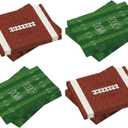 50 Pcs Football Napkins, Disposable Cocktail Dinner Paper Napkins, Football Birthday Party Decorations, Game Day Sport Events Celebration Party Decorations, Footballs and Field Design