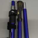 Aluminum Collapsible Ultralight Travel Trekking Hiking Pole for Men and Women (1 PC(1 Pole), P1_Blue)
