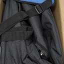 Snowboard Bag with Wheels, Padded Roller Snowboard Bag for Single Snowboard and Snowboard Boots 170cm. (blue)