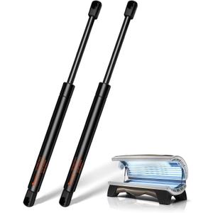 Gsni-2300-150 20 inch 150 lbs Gas Struts, 2PCS C16-17566 Lift Support, 20" Tanning Bed Shock for Heavy Engine Cover Murphy RV Bed Piston Trailer Trap Door Prop Spring (Fit 135-165lbs)
