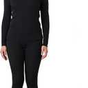 LAPASA Womens 100% Merino Wool Base Layer Set Lightweight & Midweight Thermal Underwear Long John Top & Bottom Warm L58/L91 (Medium)