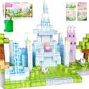 Magnetic Blocks, 150 PCS Magnetic Building Blocks Set, Castle Magnet Building Cubes, Magnet Tiles Stacking Toys for Kids, STEM Sensory Toys for Girls Boys 3 4 5 6+ Years Old, Birthday