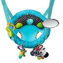 Bright Starts Bounce 'n Spring Deluxe Door Jumper for Baby with Adjustable Strap, 6 Months and Up, Max Weight 26 lbs