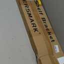1pc Floating Shelf Bracket Heavy Duty,Decorative Floating Shelf Hardware Hidden Black Metal Fireplace Mantel Brackets (43"X8"X1.0" Without Tools)