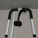 Bed Rails for Elderly Adults Safety - ASTM Approved Adjustable Bed Cane Supports 350LBS with Non-Slip Grip & Storage Pocket, Stable Bed Assist Rails for Seniors, Tool-Free (Medium, Black Curved Handle Without Light)