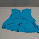 Sanutch Yoga Crop Tops Dance Tops Fitted Workout Crop Tops Yoga Tank Tops Athletic Sports Shirts for Women Size L