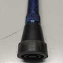 DMI Lightweight Aluminum Adjustable Walking Cane with Derby-Top Handle for Men and Women