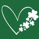 St Patricks Day Shirt Women Lucky Shamrock T-Shirt Saint Patricks Day Long Sleeves (Green, XXL)