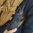 Universal Radio Molle Pouch, Heavy Duty Nylon Walke-Talkie Hostle Belt Pack MOLLE System Military for Baofeng Kenwood Yaesu Motorola Talkabout Walkie Talkie