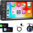 Car Stereo for Chevrolet Chevy Silverado Impala Tahoe GMC Sierra Yukon Hummer H2【2+64G】 Android Car Radio WiFi Wireless Carplay Android Auto, 7“ IPS, GPS, FM, SWC, Bluetooth, Backup Camera for Silverado