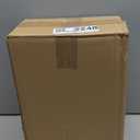 Citylife 3 PCS Plastic Storage Bins with Latching Lids Portable Project Case Clear File Box Stackable Storage Containers for Organizing A4 Paper, Photo, Document, Scrapbook (5QT)