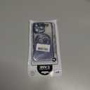 for iPhone 14 Pro Case Glitter Clear Paw Love Heart Compatible with MagSafe, Strong Magnetic Full Camera Lens Protection Soft Slim Thin Cute Bling Phone Case - Black