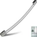 WR12X34310 Refrigerator Door Handle, Stainless Steel Freezer Door Handle, Fits for GE GFE24JSKNFSS GWE19JMLKFES GNE25JSKCFSS GDE25ESKNRSS & GNE25JSKAFSS, Models PS16220203