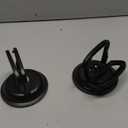 Glass Suction Cup Heavy Duty Aluminum Vacuum Plate Puller Handle Holder Hooks Duty Glass Lifting/Tile Suction Cup Lifter/Moving Glass/Pad for Lifting (Black, 2Pack)