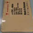 BestOffice 8FT Picnic Table Folding Table Camping Table Plastic Table Fold Up Table Lock for Party Event,White