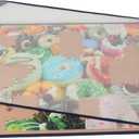 Tektalk Jigsaw Puzzle Board with Puzzle Dustproof Cover Up to 1500 Pieces (Khaki)