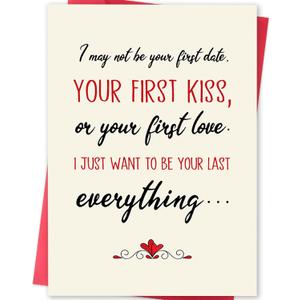 4 x Valentines Day Card for Husband, Wife, Boyfriend, Girlfriend,Couple,Anniversary Card to Husband, Love Card (mqmr-178)