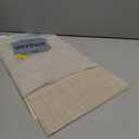 Leetaltree Beige Placemats Set of 6 - Heat Resistant Non-Slip Place mats for Dining Table, Washable Durable PVC Vinyl Woven Table Mats(Beige, 6)