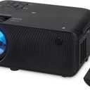 GPX Mini Projector with Bluetooth, USB and SD Media Ports, Includes Remote (PJ609B), Black