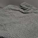 Couch Cushion Covers for Sofa Couch Covers Wear-Resistant Universal Sofa Cover Washable Stretch for Sectional Slipcovers (Texture-Gray, Extra Large Single Seat Cover)