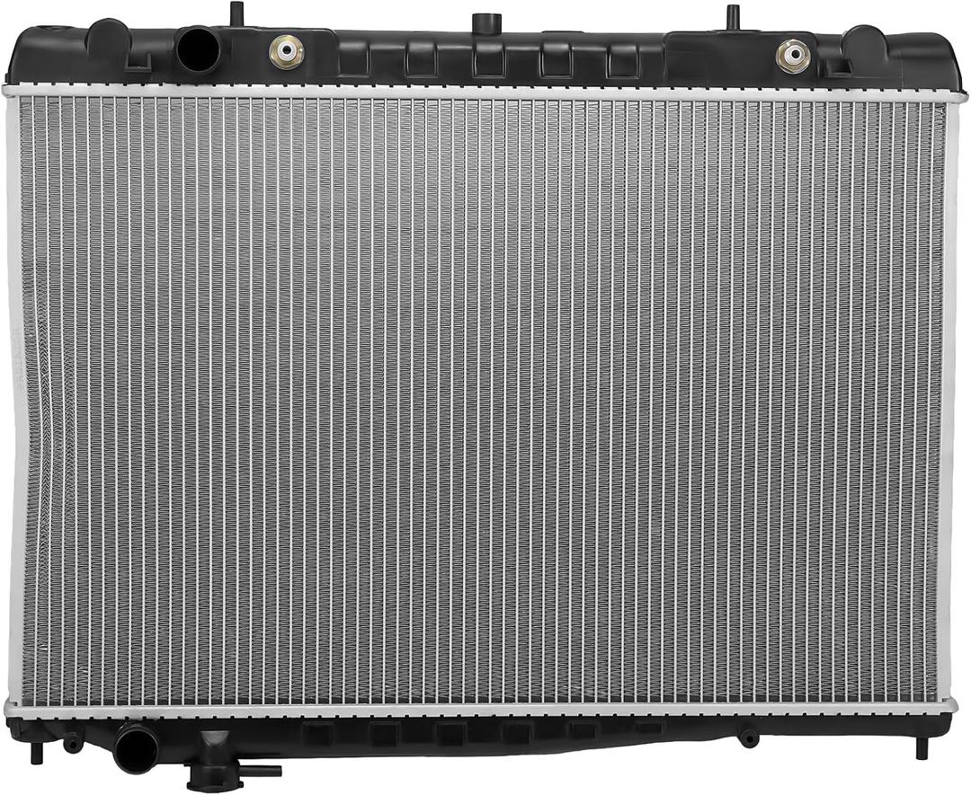 BDFHYK CU2215 Aluminum Radiator Compatible with Nissan Frontier 1998-2004 2006-2015, Compatible with Nissan Frontier 1999-2004, Compatible with Nissan Xterra 2000-2004 2.4L l4/3.3L V6 Replace 8012215