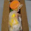 56Pcs Mini Play Kitchen Accessories for Kids, Pretend Cooking Playset with Cookware, Tableware & 2 Fruit Sets, Learning Gift for Girls, Boys, Toddlers, Yellow