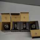 BNOSDM 50W Ceramic Heat Emitter,4 Pack Reptile Heat Lamp Bulbs,Ceramic Heat Lamp,Brooder Coop Heater for Amphibian Reptile Lizard Turtle Chicken