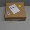 Ceramic 1.6 Cup Slow Feeder Dog Bowl for Medium and Large Breed, 8.2inch Puzzle Dog Food Dish, Anti-Gulping, Stop Bloat, Preventing Choking (Single Bowl-Light Yellow)