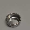 54mm Portafilter Basket Two Cup-Single Wall Filter Basket Stainless Steel Coffee Portafilter Basket Espresso Filter Basket