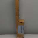 Ivilon Drapery Treatment Window Curtain Rod - Square Design 1 1/8 Rod, 28 To 48 Inch., Black