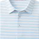 Rouen Men's Polo Shirts Short Sleeve Dry Fit Performance Wicking Moisture Causal Striped Collared Golf Shirts for Men (XXL)