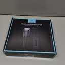 Dog Clippers for Grooming Heavy Thick Hair & Coats, 7500rpm Low Noise Cordless Pet Shaver, Dog Grooming Kit with Paw Trimmer Nail Grinder for Small Large Dogs (Black&white)